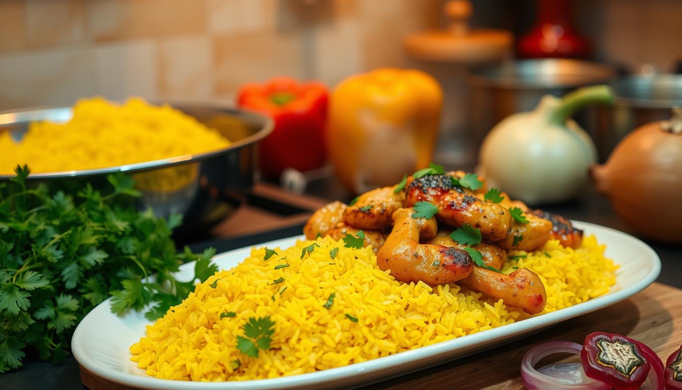 chicken yellow rice recipe