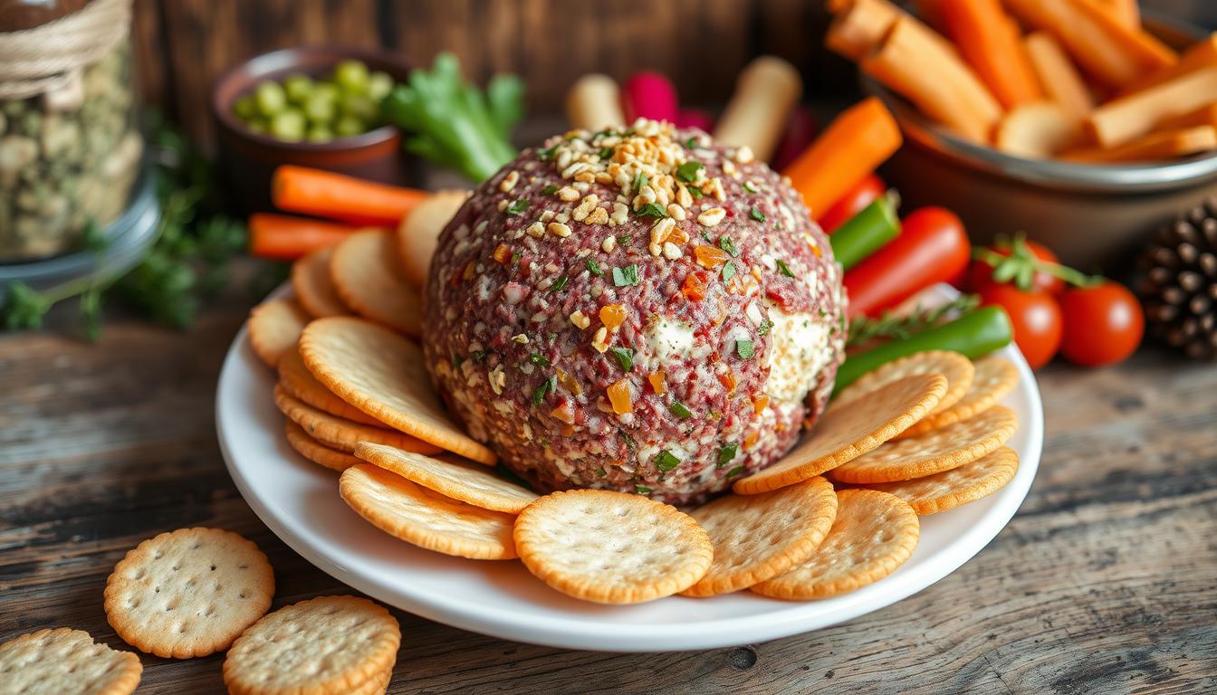 dried beef cheese ball