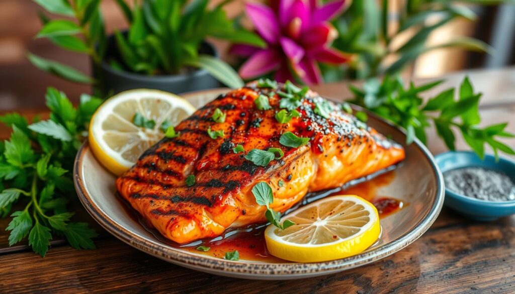 jerk salmon