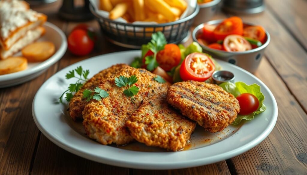 milanesa meat