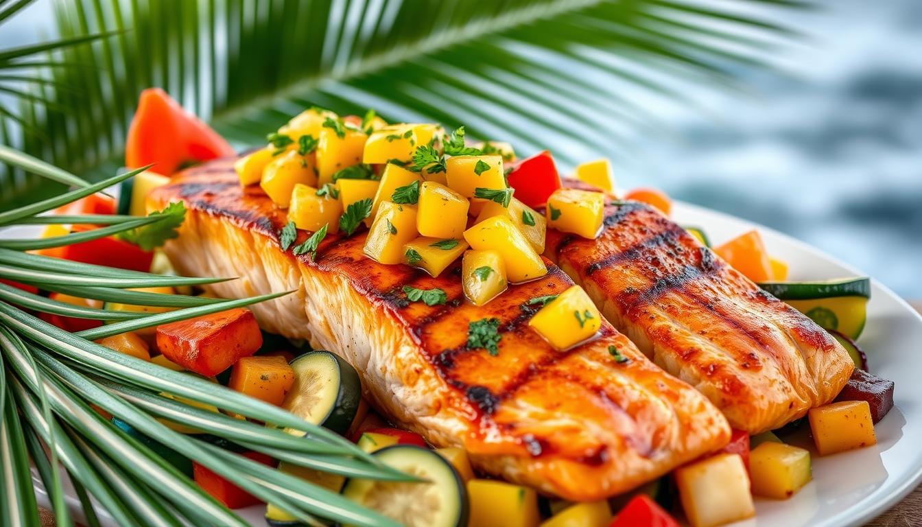 salmon recipes caribbean