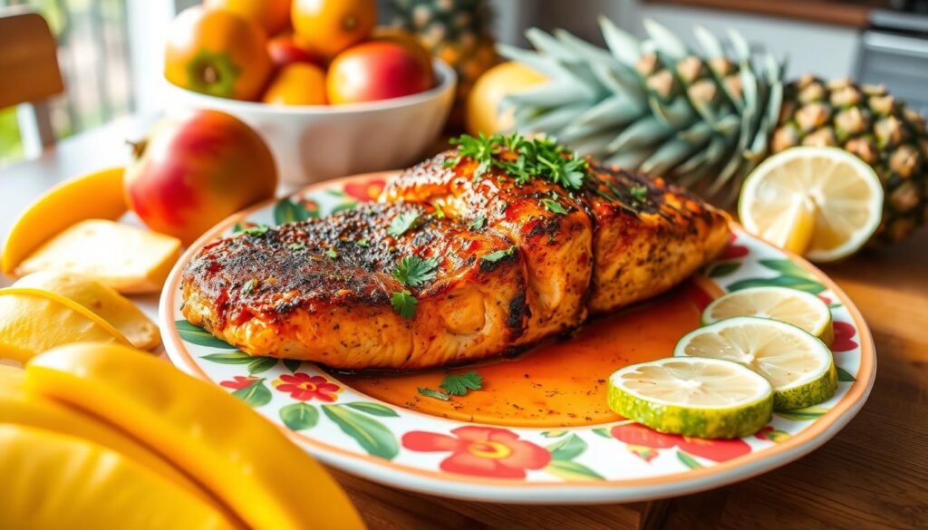 salmon recipes caribbean